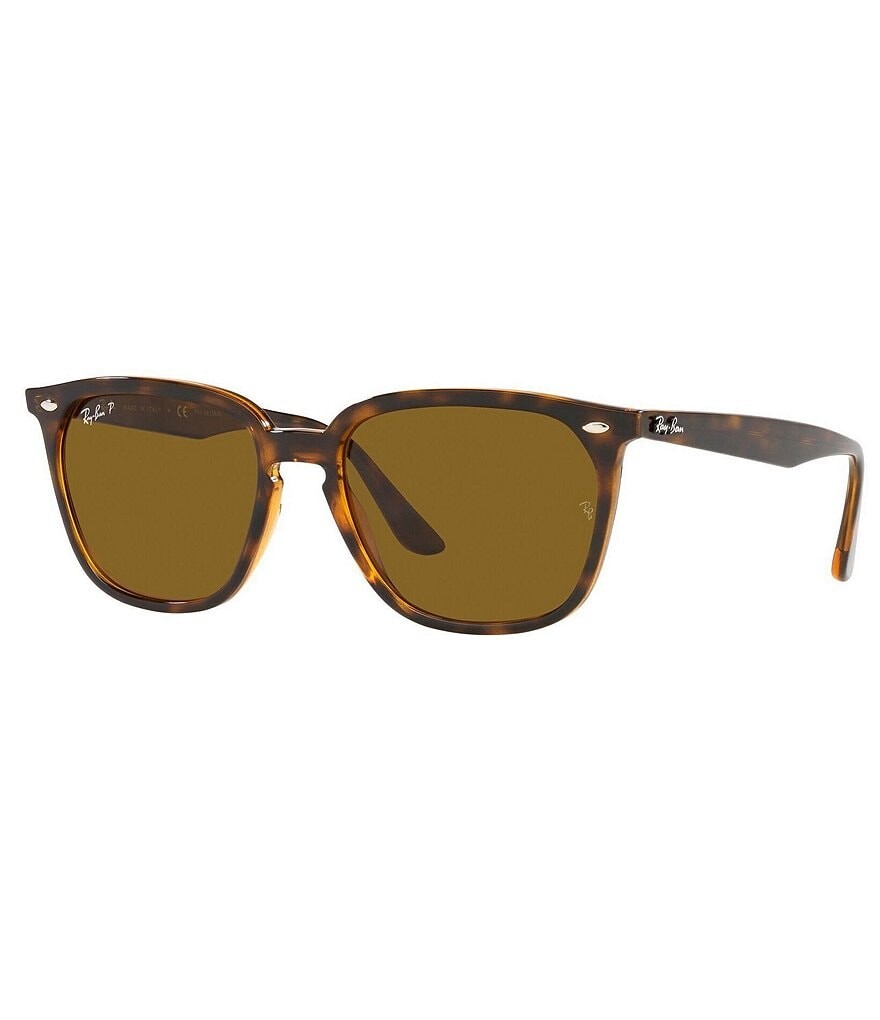 

Солнцезащитные очки Ray-Ban унисекс Rb4362 55 мм, квадратные, поляризованные, коричневый