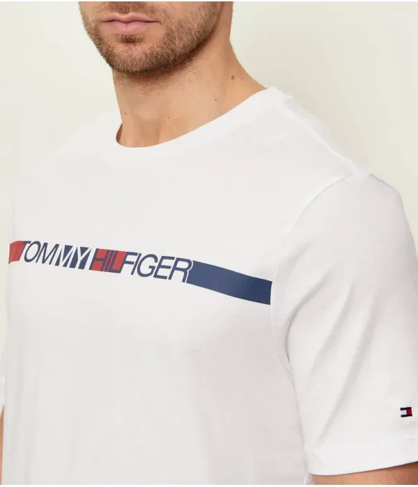 Футболка regular fit Tommy Hilfiger, белый — фото 4