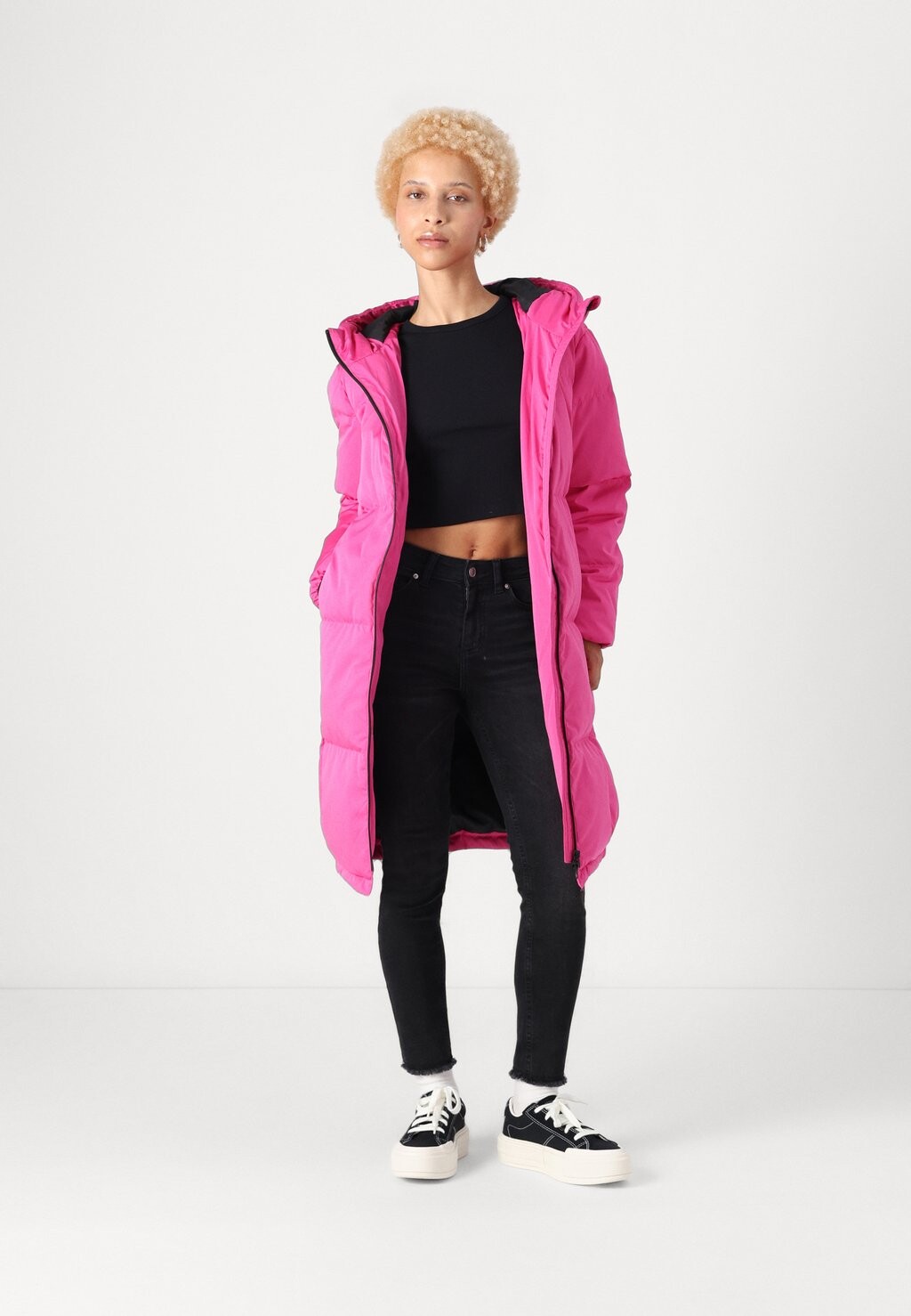 

Пуховик YASMILLYS JACKET YAS Petite, розовый