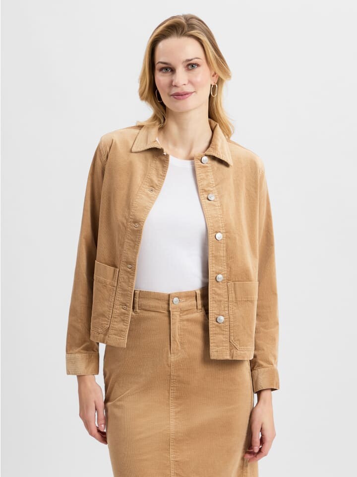 

Куртка Marie Lund Cordjacke, кэмел