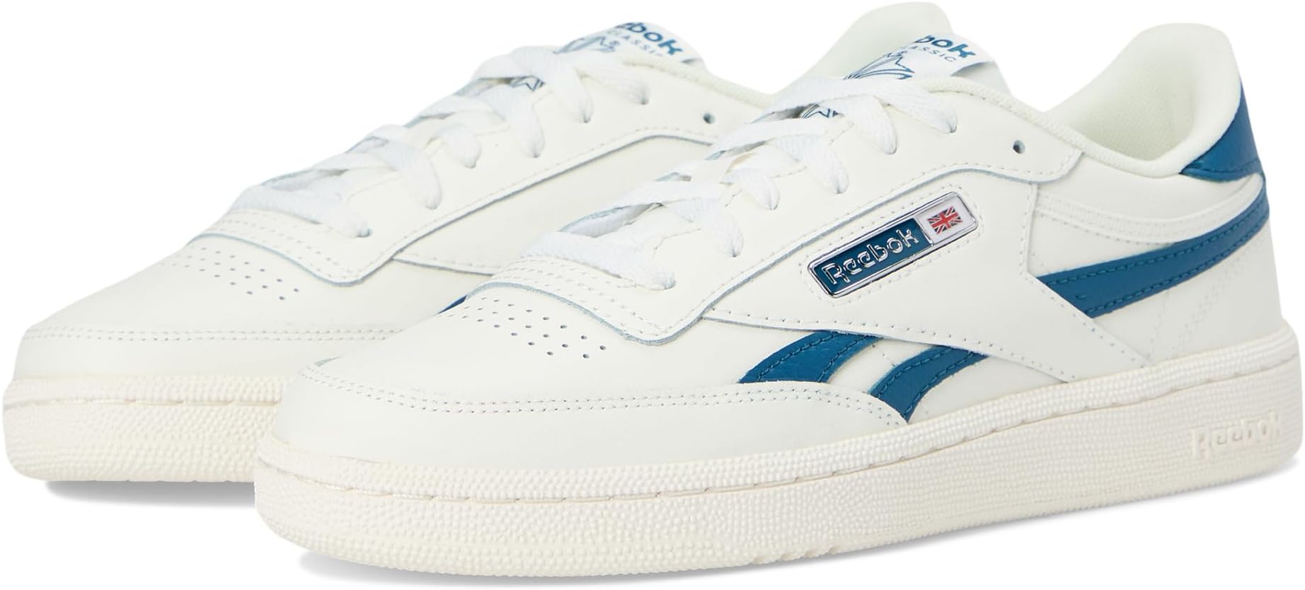 Кроссовки Reebok Lifestyle Club C Revenge, цвет Chalk/Chalk/Escape Blue