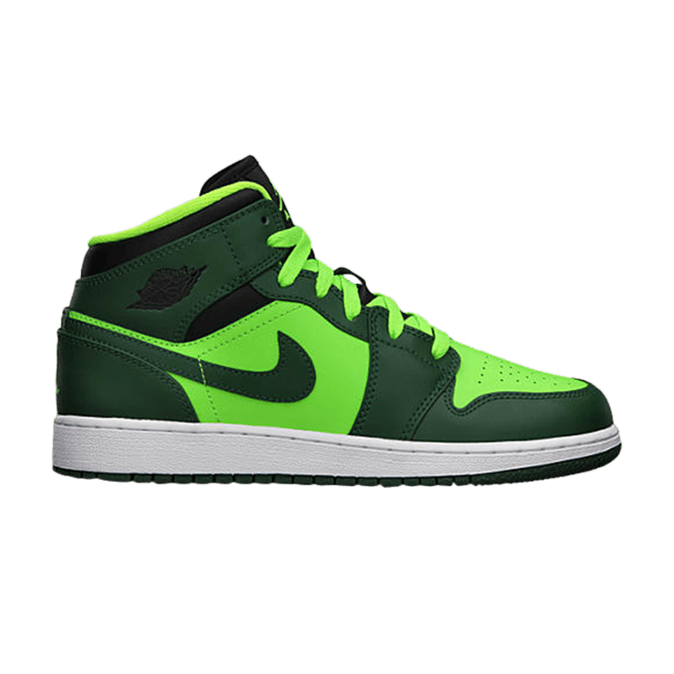 

Кроссовки Air Jordan Air Jordan 1 Mid GS 'Gorge Green', зеленый