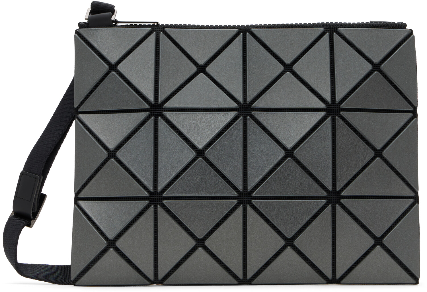 

Сумка серого цвета Lucent Metallic BAO BAO ISSEY MIYAKE, Gunmetal