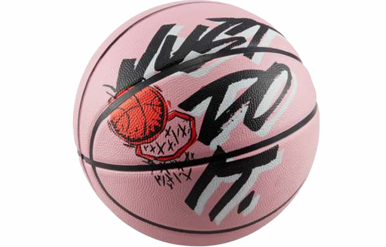 

Nike Китайский PU баскетбольный мяч розовый размер 6 тренировочный соревновательный женский