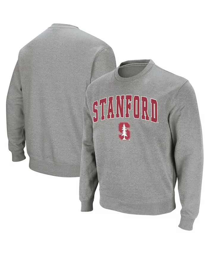 

Мужской свитшот с аркой и логотипом Stanford Cardinal Colosseum, серый