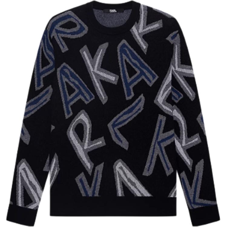 

KARL LAGERFELD / Karl Lagerfeld Jeans Свитер KARL LAGERFELD SS25 мужской черный