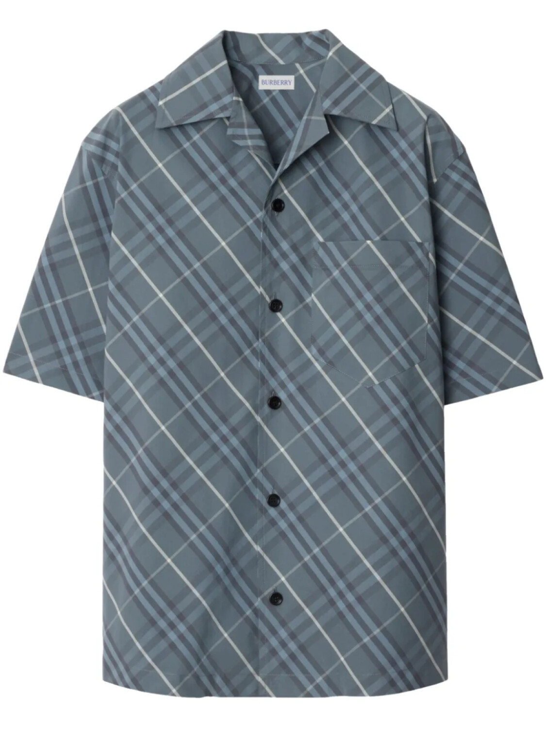 

Burberry рубашка в клетку, синий