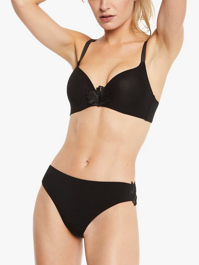 

Спортивный бра с мягкими треугольными чашками Maison Lejaby, Noir