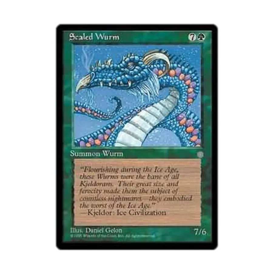 

CCG Чешуйчатый червь (клавиша C), MTG - Ice Age