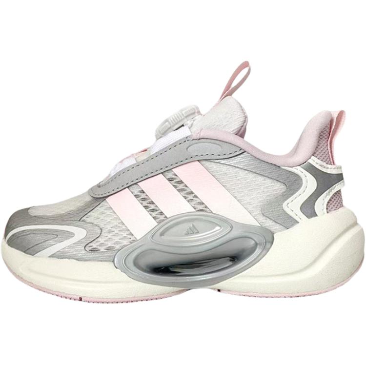 

Кроссовки Galaxy Slip с низким верхом и амортизацией для детей Adidas, серый/розовый