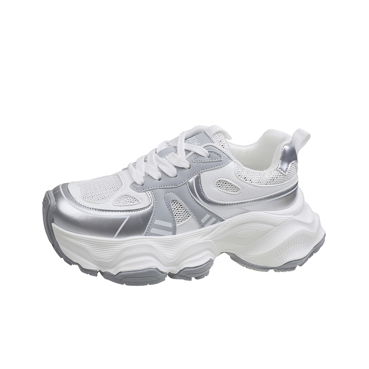 

Кроссовки MXGM Chunky Sneakers Women's Low-Top, Серый, Кроссовки MXGM Chunky Sneakers Women's Low-Top
