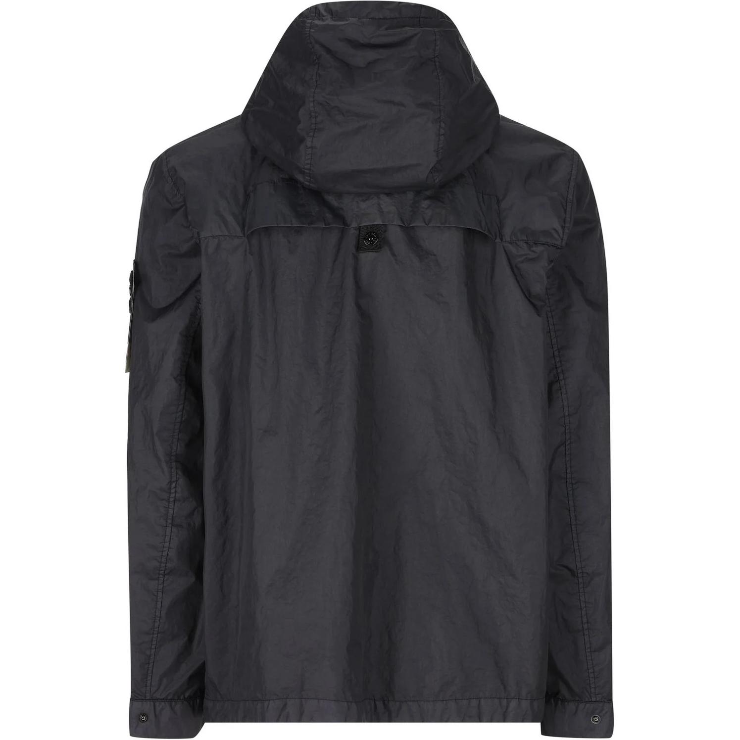 STONE ISLAND Куртка с капюшоном и компас-нашивкой, Marine Blue — фото 4