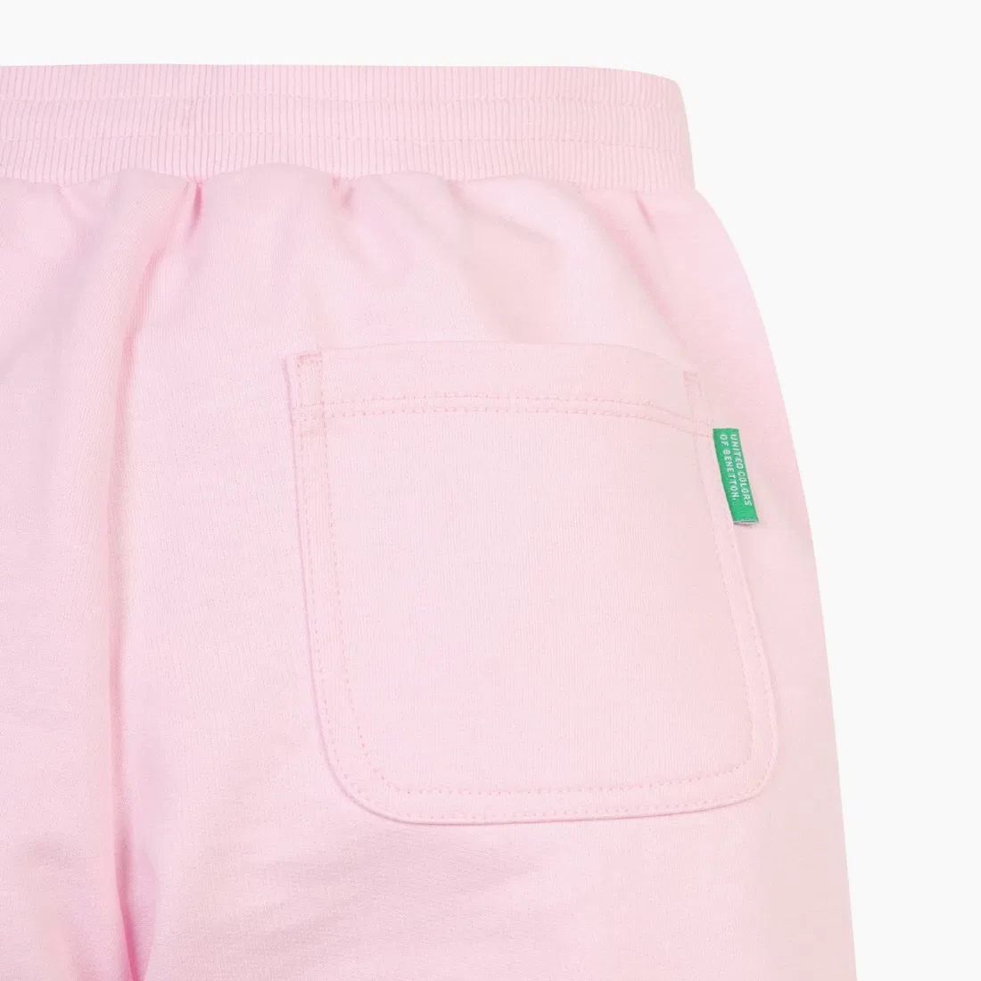Детские джоггеры с графическим принтом лавандовые от Benetton Kids — фото 4