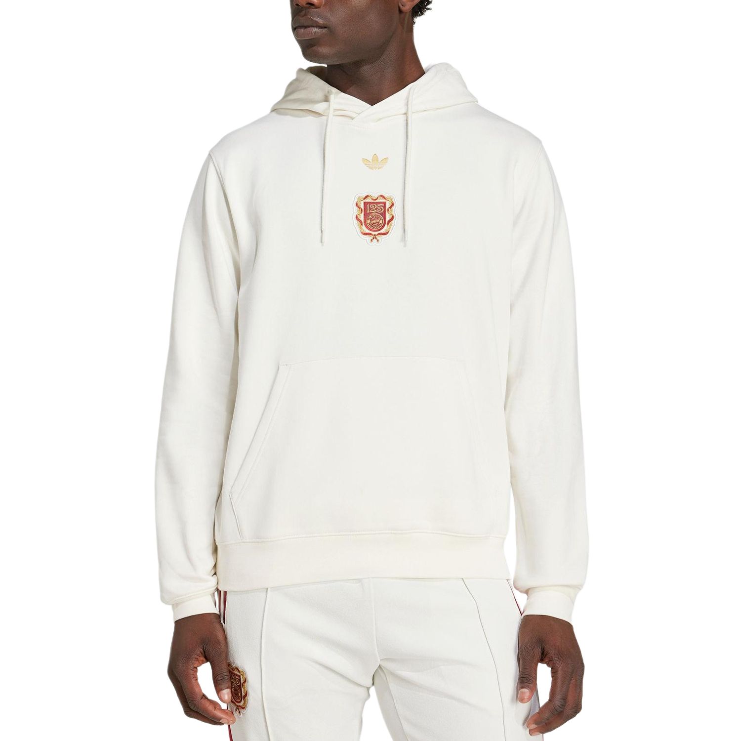 Толстовка Adidas Fc Bayern Anniversary Adidas Originals, белый — фото 3
