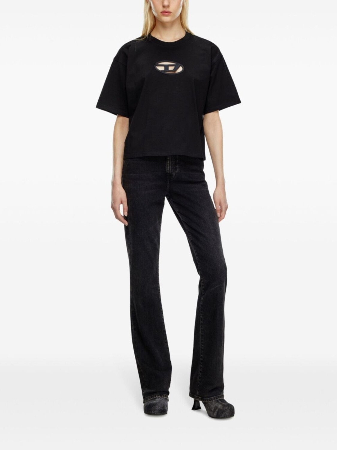 

Diesel футболка T-Buxt из органического хлопка, черный