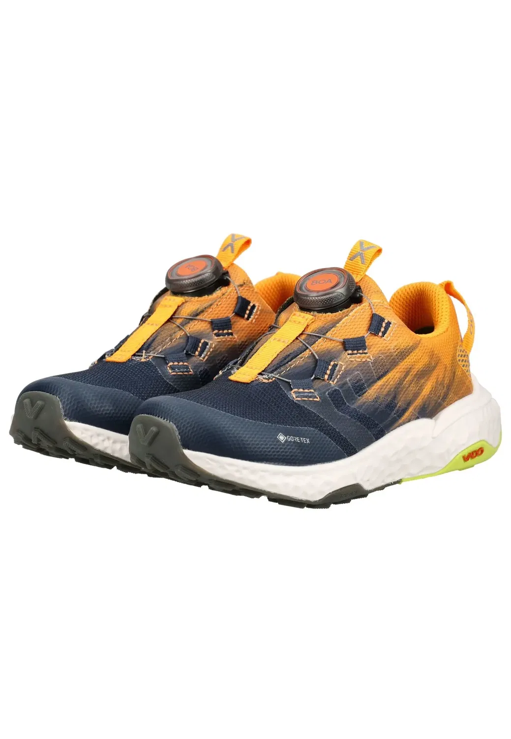 Sneakers Low с боа-шнуровкой, VADO, ночной синий — фото 3