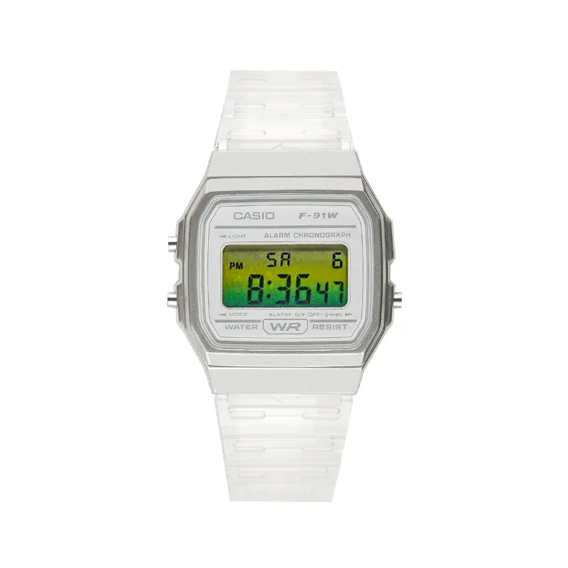 

CASIO Ретрофит серия кварцевый механизм часы унисекс мультиколор циферблат