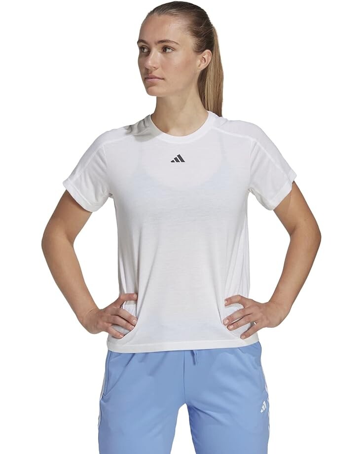 

Футболка adidas Aeroready Training Essentials Minimal, белый