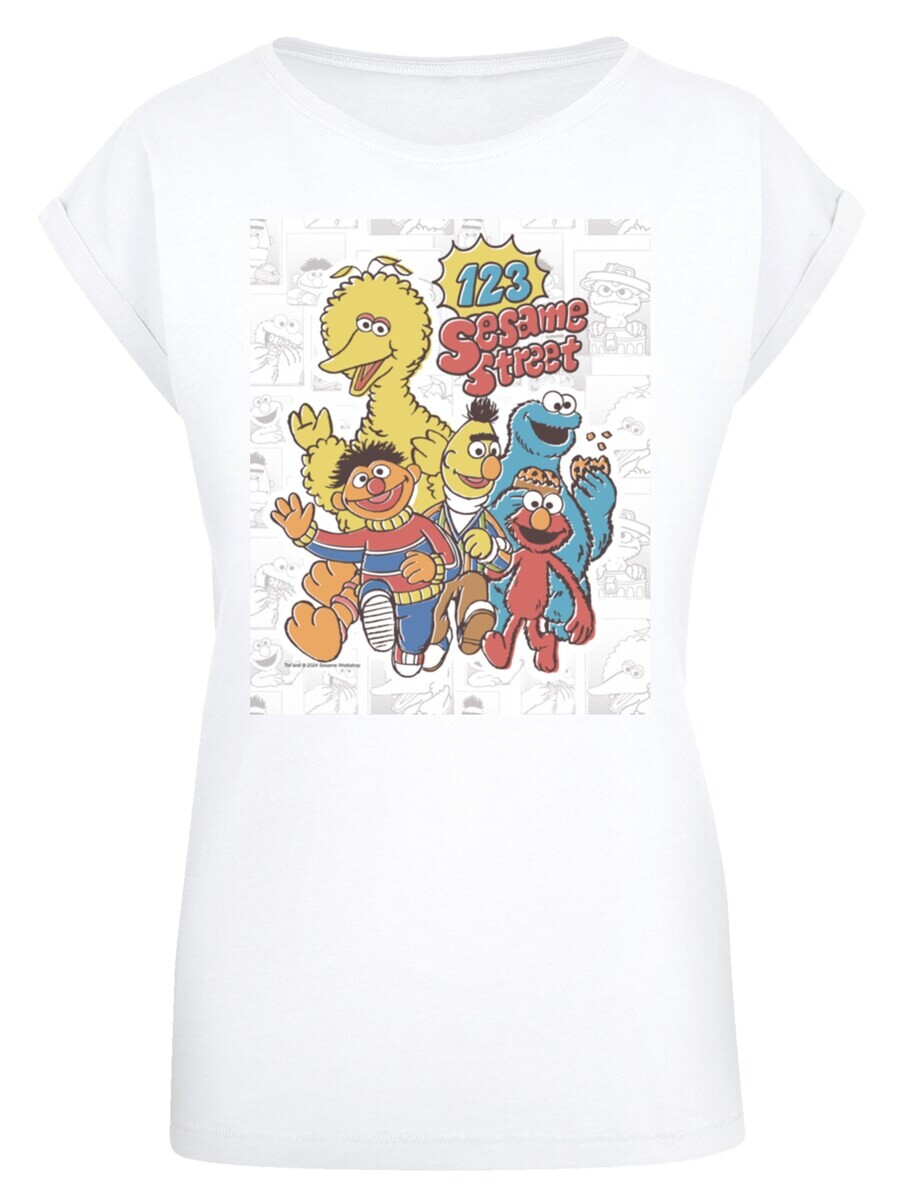 

Футболка F4NT4STIC Shirt Sesame Street 123, белый