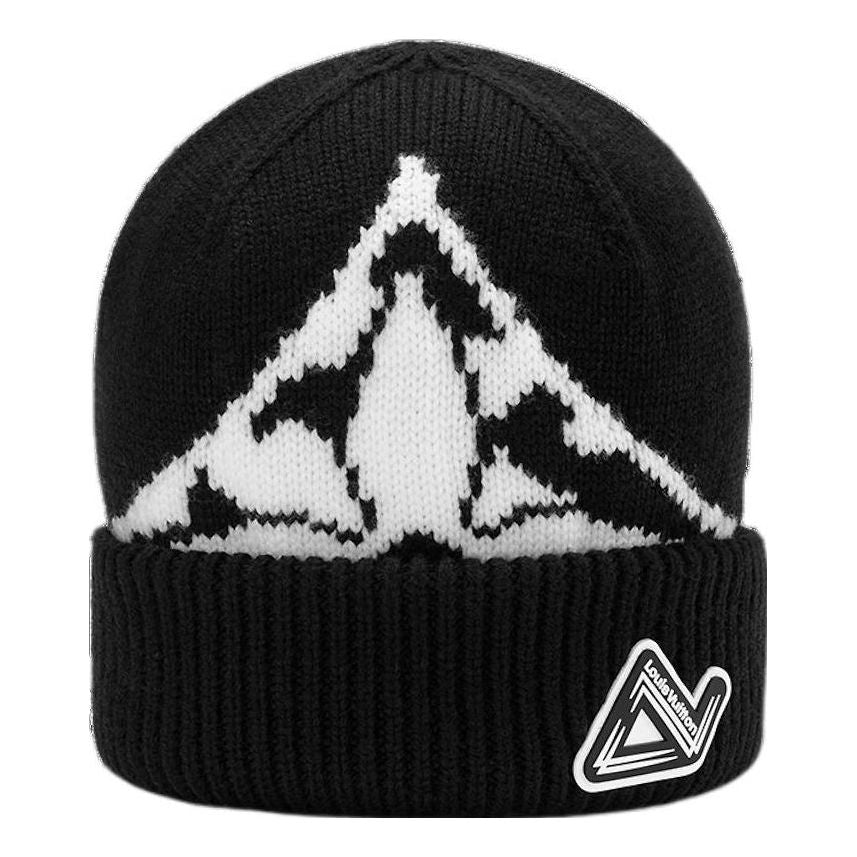 

Бейсболка LOUIS VUITTON LV Ice Reversible Beanie 'Black White', черный
