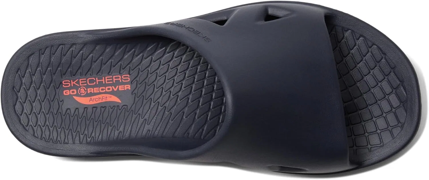 Сандалии с поддержкой стопы Skechers Navy/Coral — фото 2