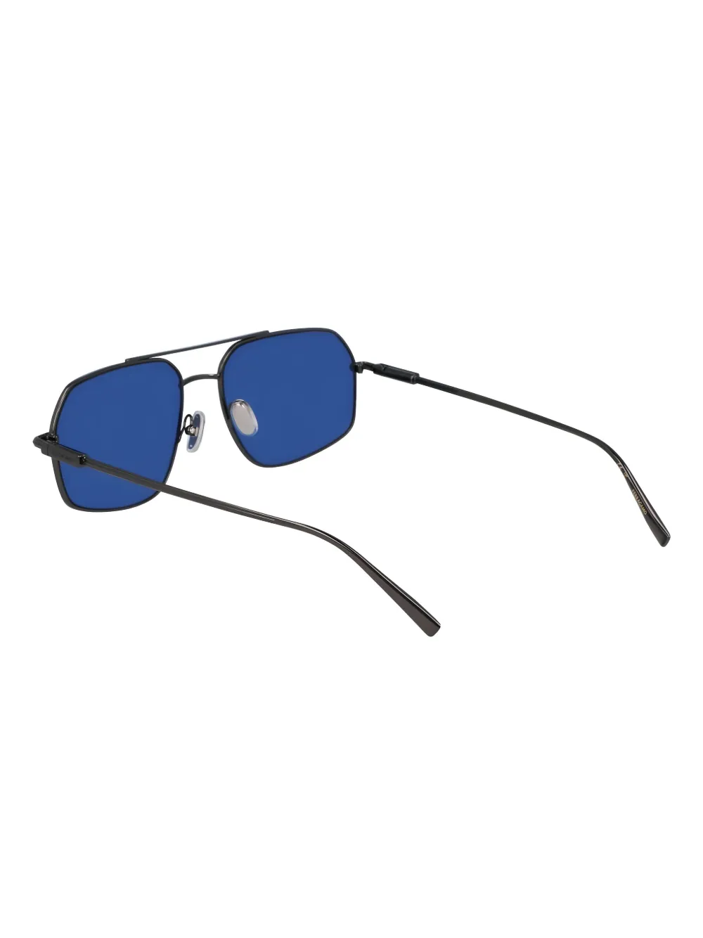 

Солнцезащитные очки в квадратной оправе Ferragamo Eyewear, черный