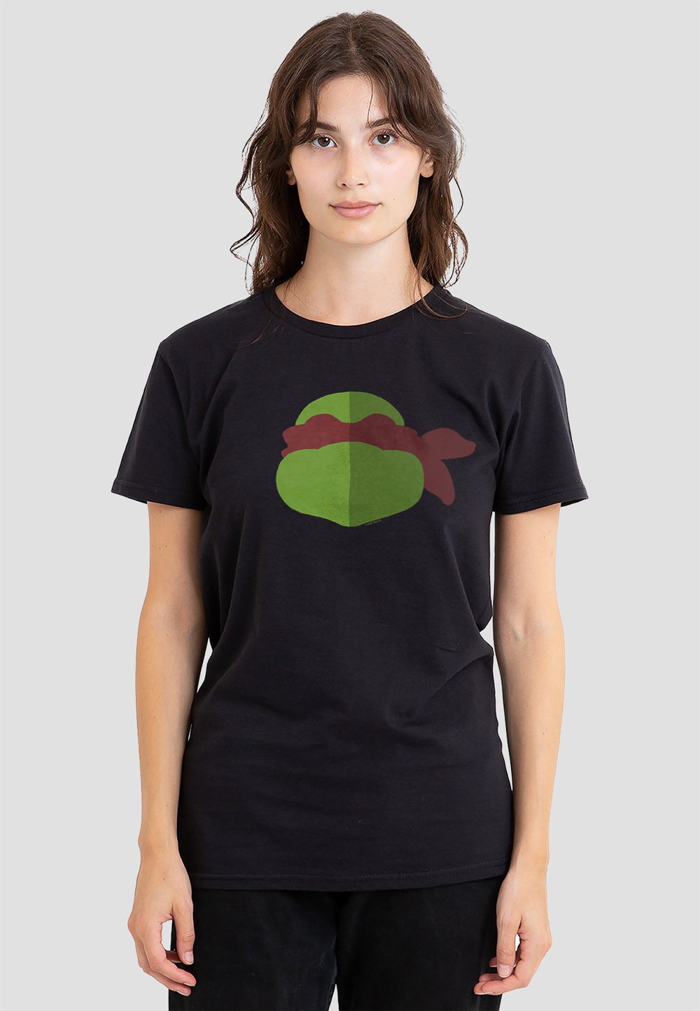 

Футболка с принтом TMNT RAPH FACE Cotton Soul, черный