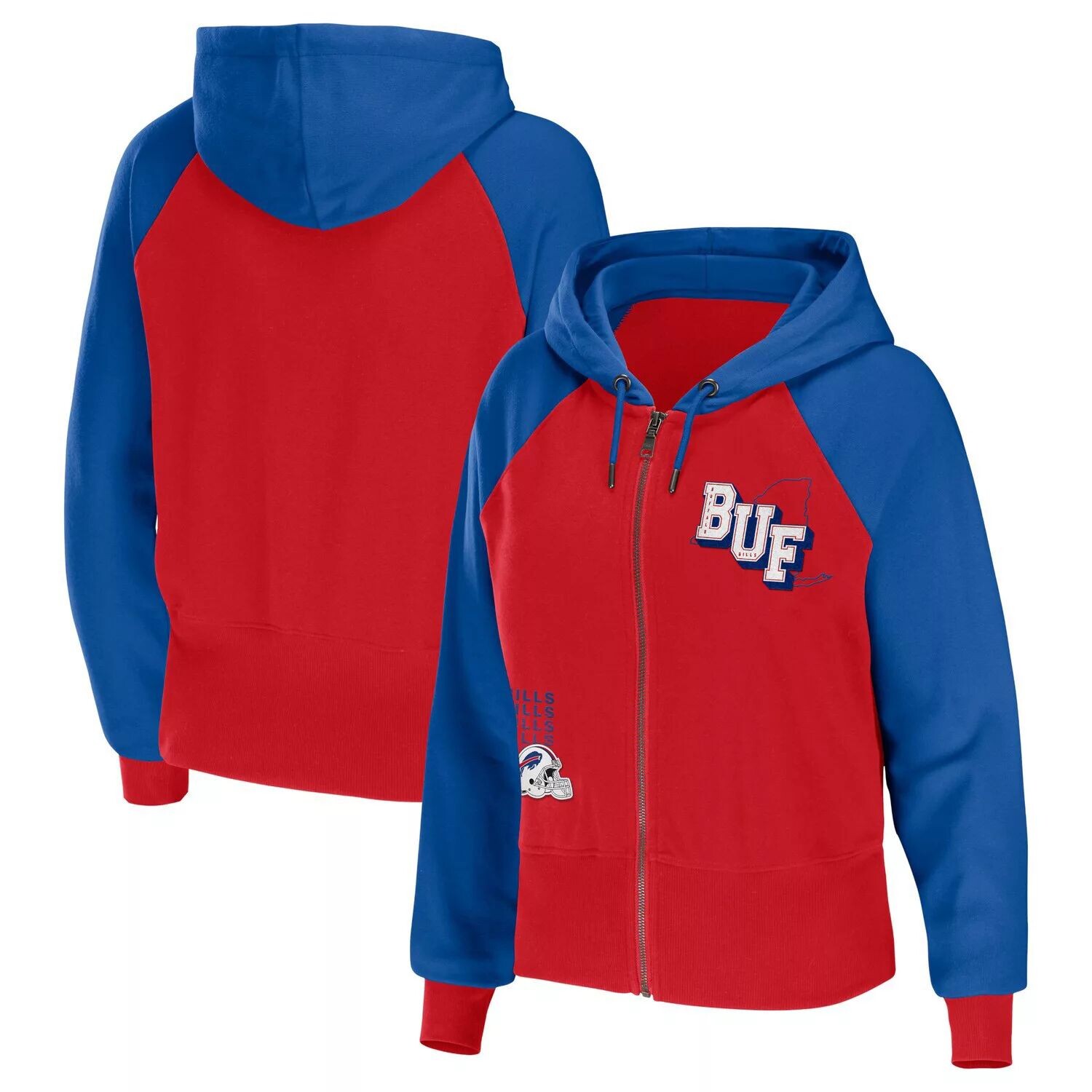 

Женская одежда WEAR by Erin Andrews Красная толстовка с молнией во всю длину Buffalo Bills с цветными блоками, Красный, Женская одежда WEAR by Erin Andrews Красная толстовка с молнией во всю длину Buffalo Bills с цветными блоками