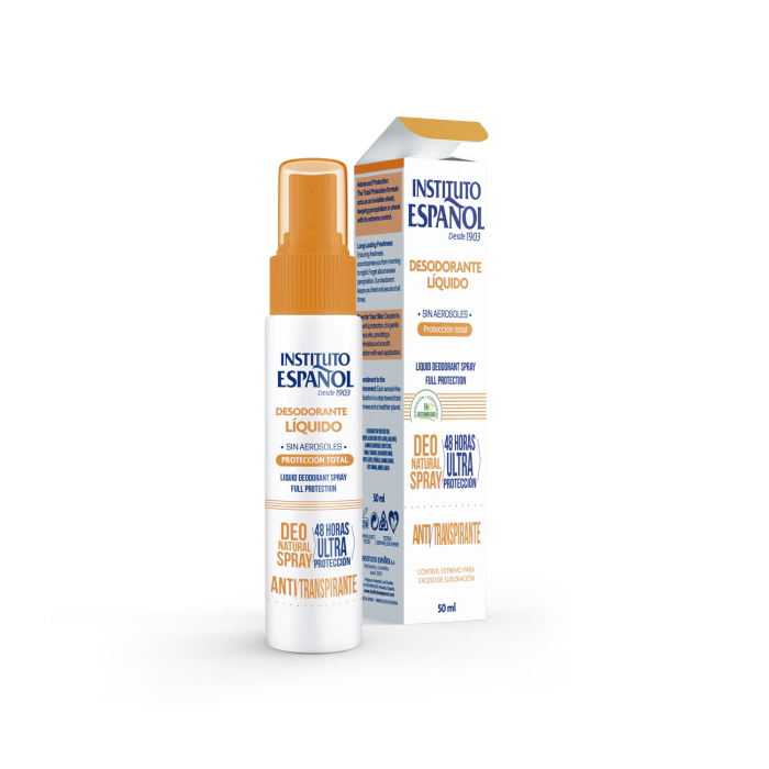 

Дезодорант desodorante spray protección total Instituto Español, объем 50 мл