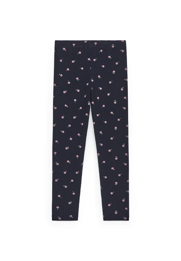 Леггинсы в рубчик arket леггинсы брюки Arket, Dark Blue Pink — фото 2