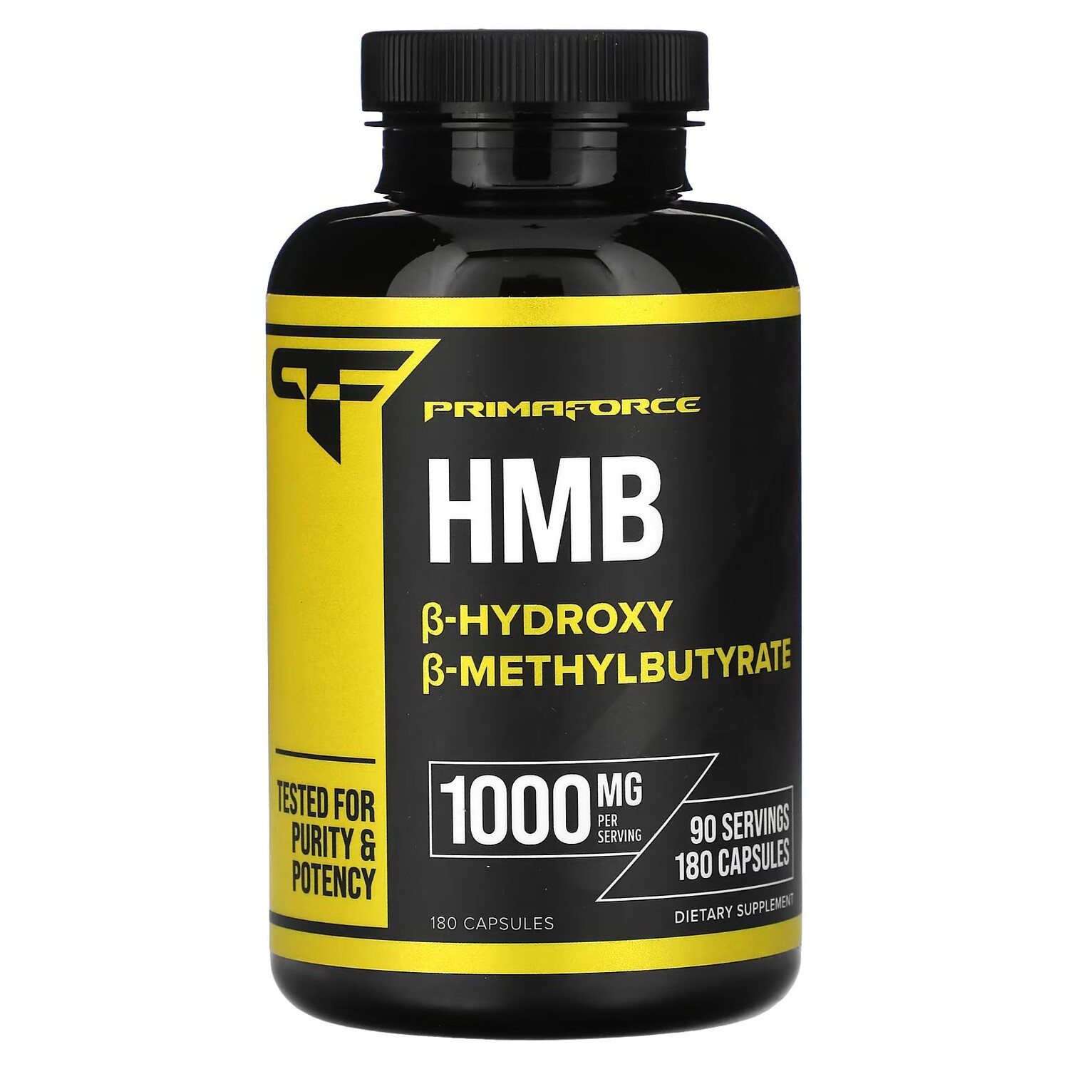 

HMB, 1000 мг, 180 капсул (500 мг на капсулу) Primaforce