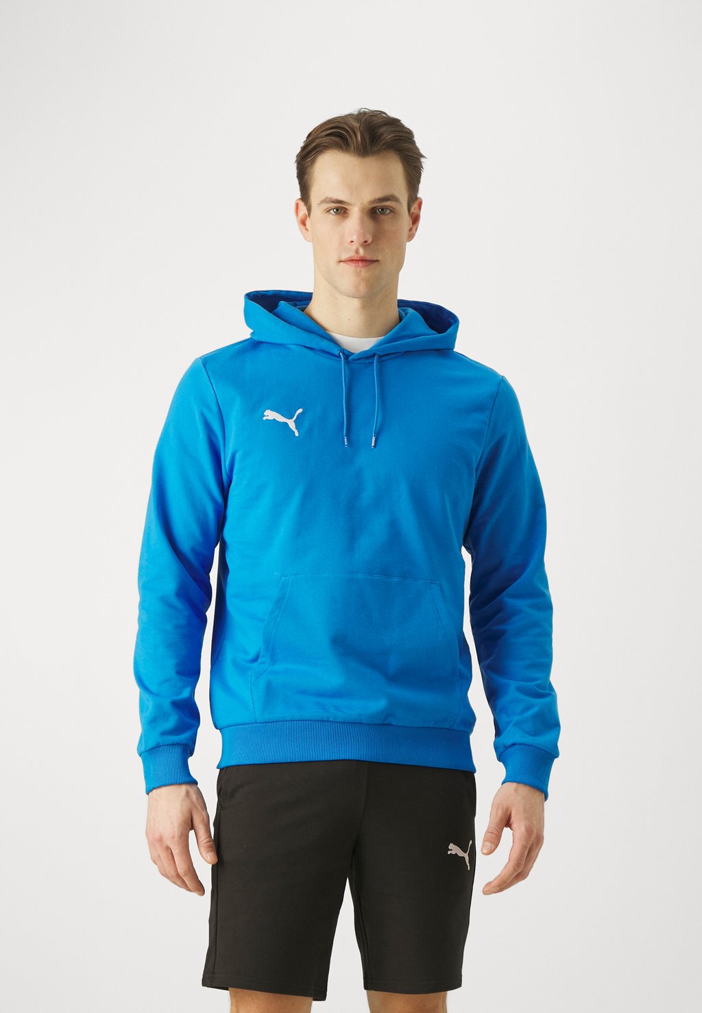 

Толстовка Teamgoal Casuals Hoody Puma, цвет ignite blue