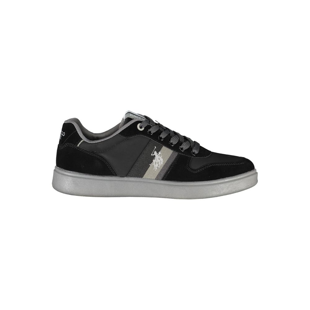

Черные полиэтиленовые мужские кроссовки U.S. Polo Assn.