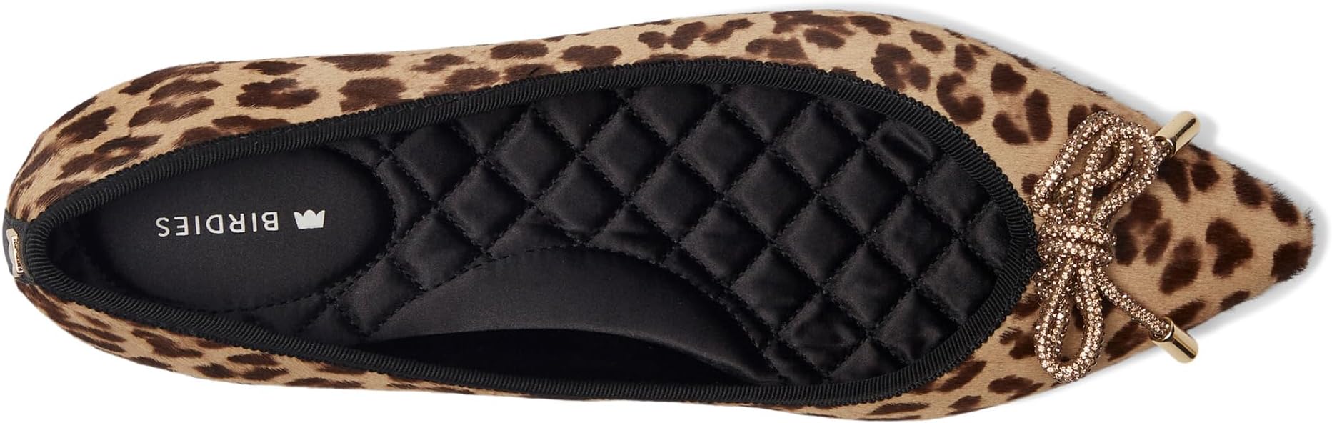 Балетки Birdies Women's The Goldfinch 15 Ballet Flat, Leopardprint Calf Hair — фото 2