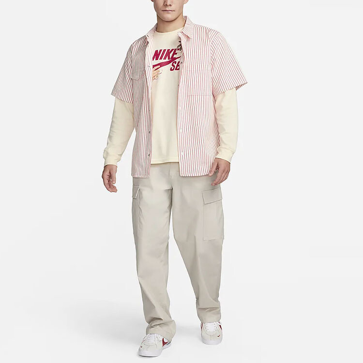 Мужская футболка Nike, цвет Coconut Milk — фото 3