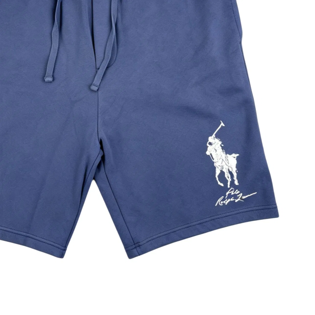 Шорты повседневные модель Big Pony Polo Ralph Lauren синие — фото 4