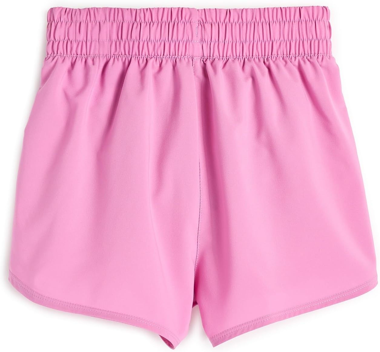 Шорты Nike Kids Dri-FIT One Woven High-Waisted Training Shorts, цвет Magic Flamingo/White — фото 2