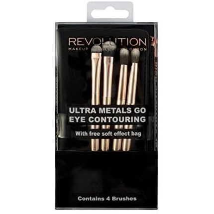 

Набор кистей для контуринга глаз Ultra Metals Go Makeup Revolution