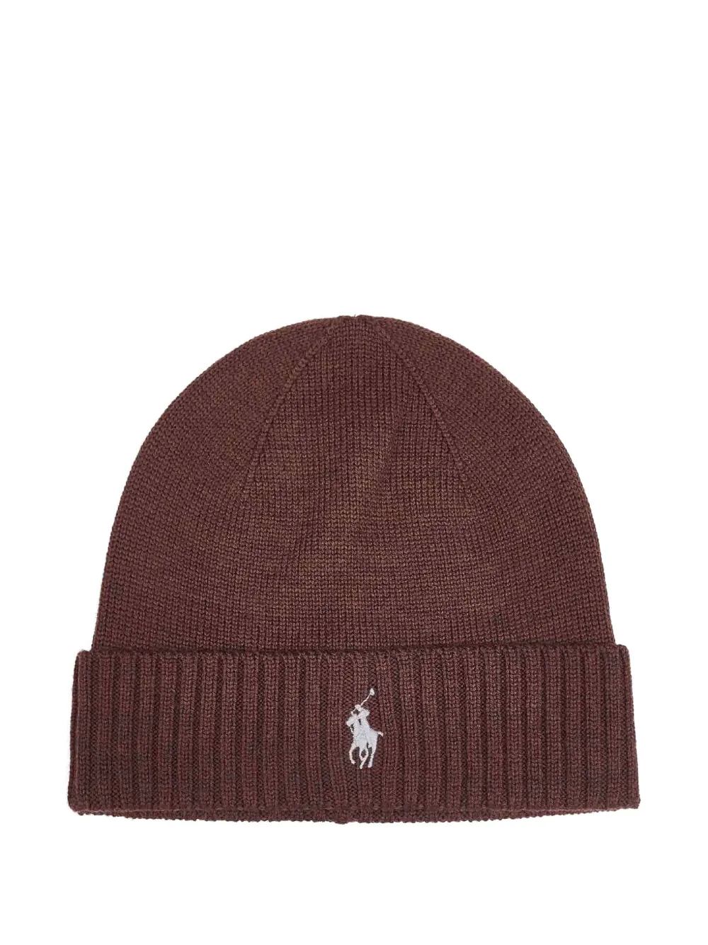 

Шерстяная шапка с логотипом Polo Pony POLO RALPH LAUREN, коричневый