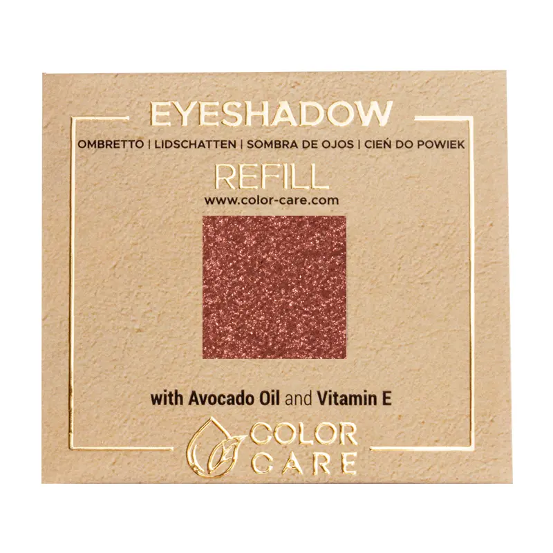 

Веганские жемчужные тени для век - 003 медь Color Care Pearl - Copper Red, 2 гр