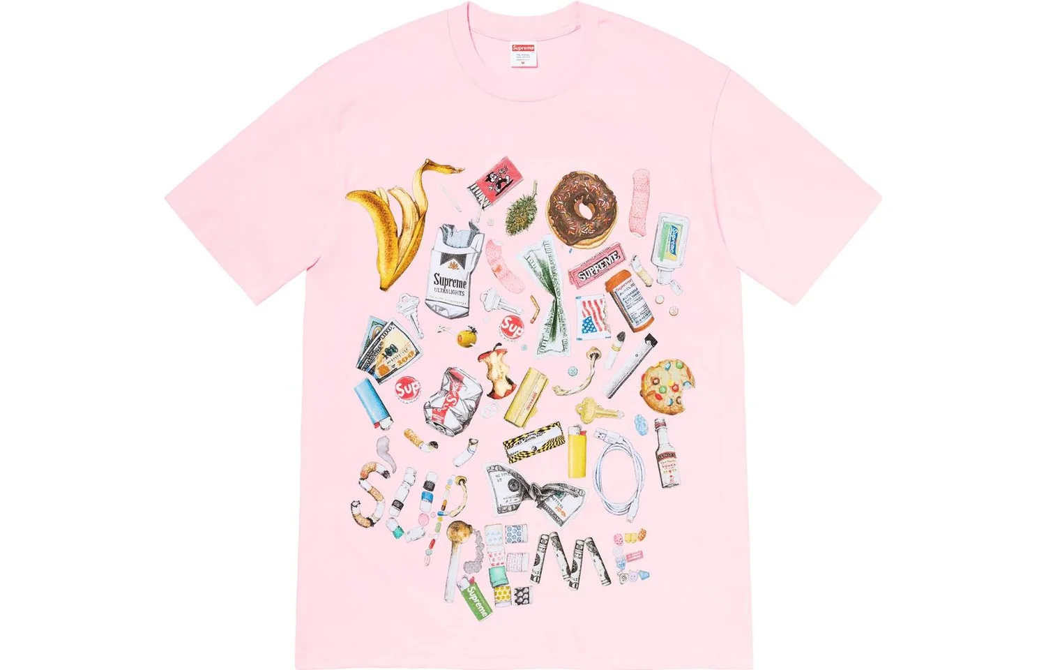 Футболка Trash Tee SS23 Supreme, зеленый/зеленый — фото 4