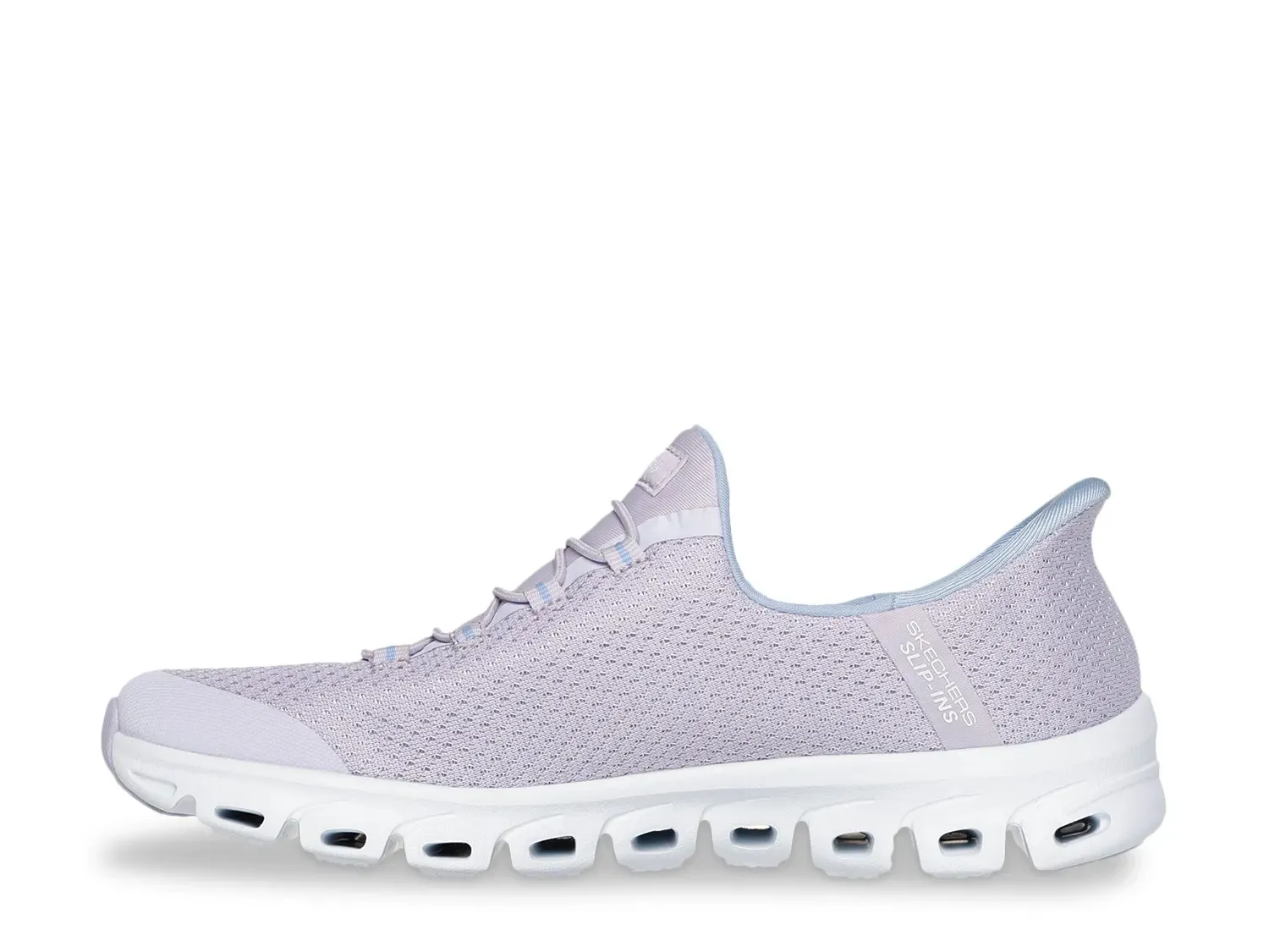 Кроссовки Skechers Hands Free: Glide Step Sole Sneaker — женские, сиреневые — фото 2