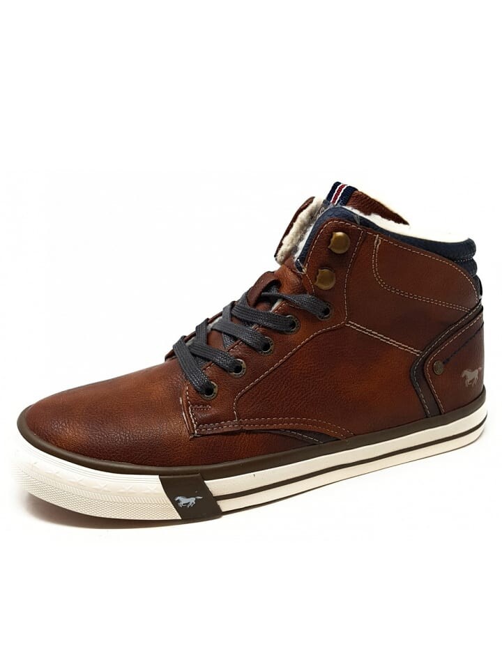 

Сапоги MUSTANG SHOES Schnürstiefel, коричневый