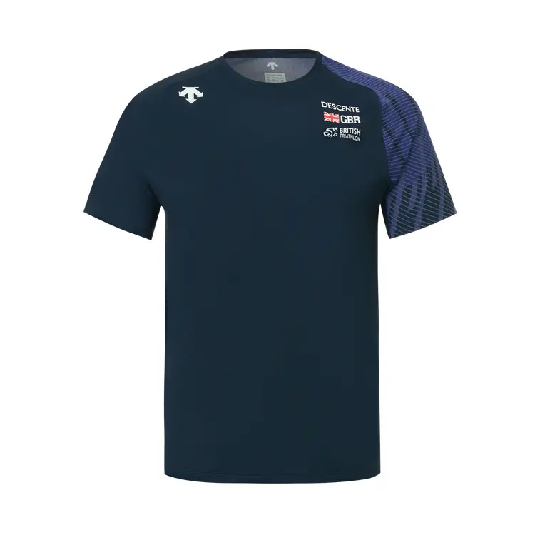 

Коллекция для бега Мужская футболка для бега Descente, nv-salute