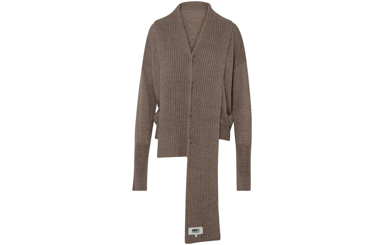 

Кардиган женский Mm6 Maison Margiela, светло-коричневый