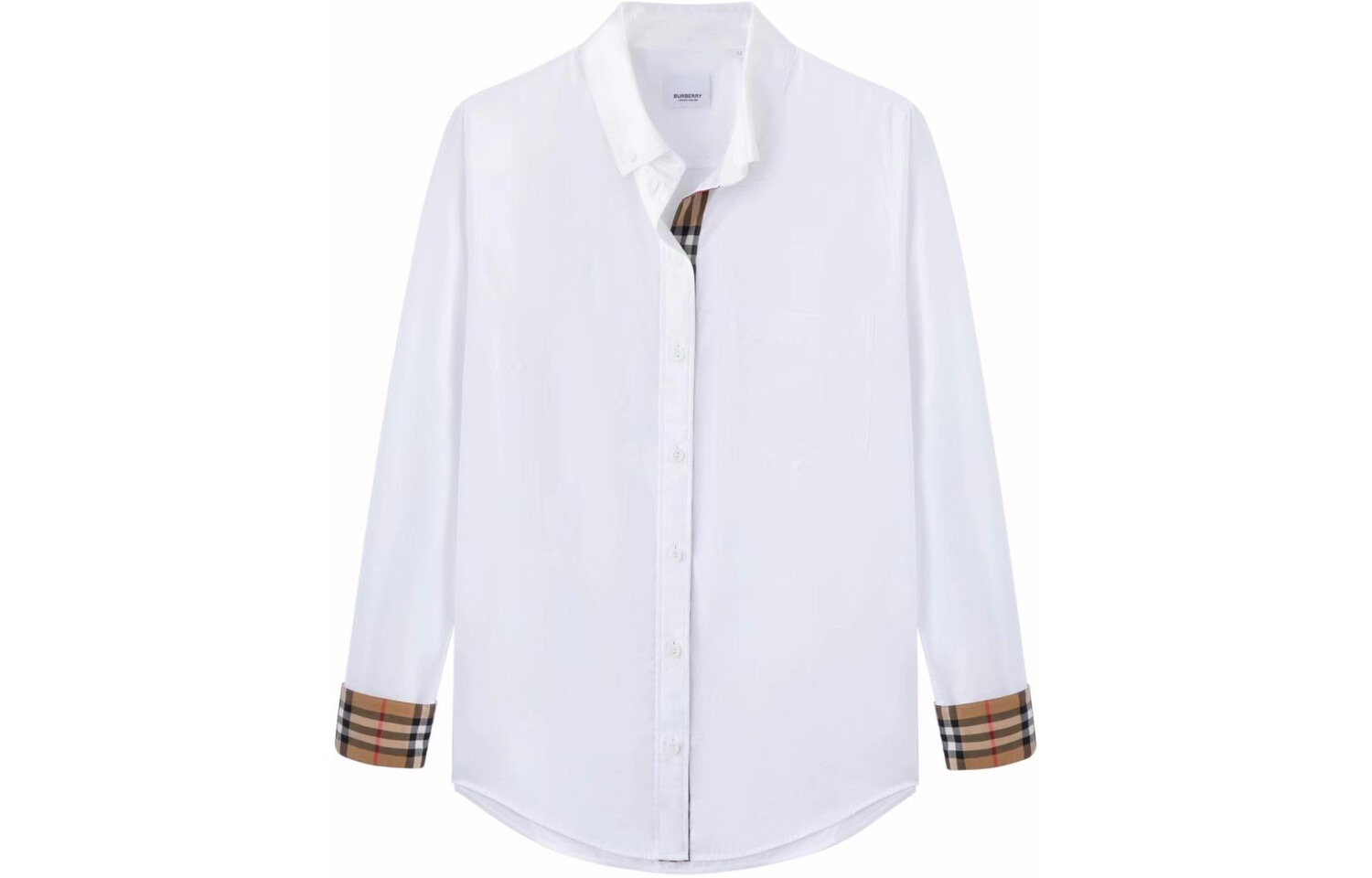 

Рубашка унисекс Burberry, белый