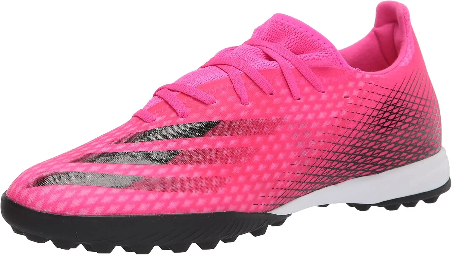 Мужские кроссовки Adidas X Ghosted.3 Turf X Ghosted.3 Turf, черный/оранжевый/розовый