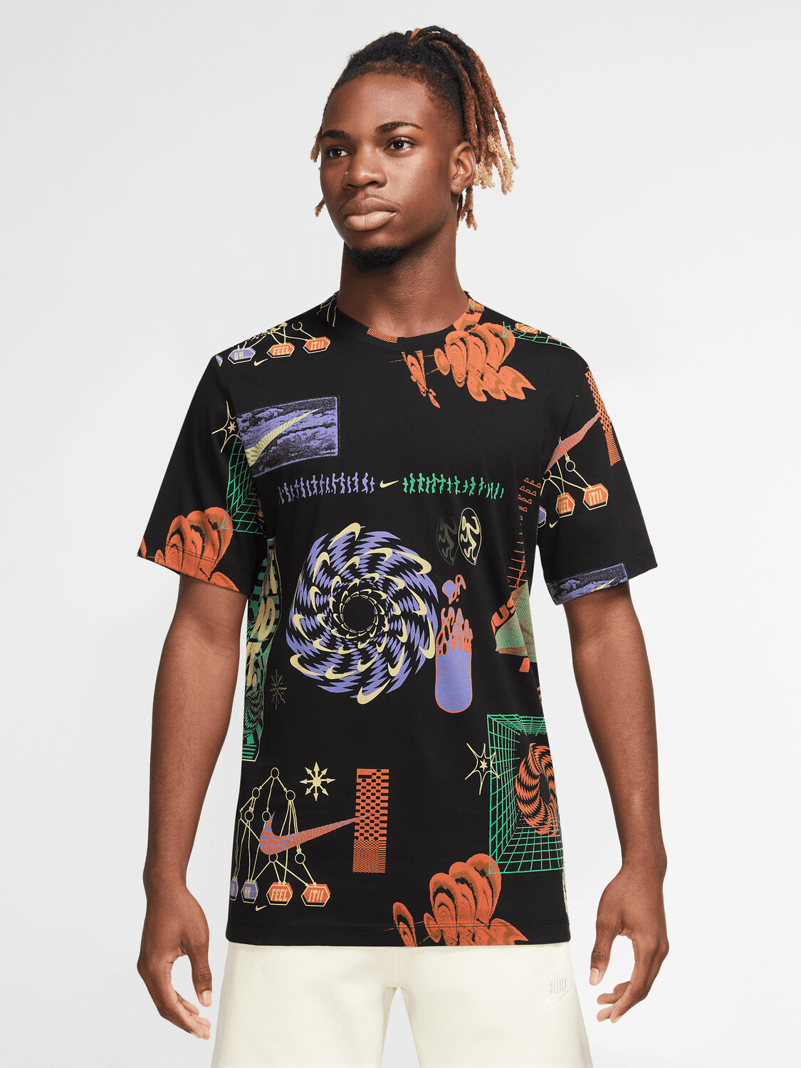 

Футболка Nike M NSW FESTIVAL AOP, черный
