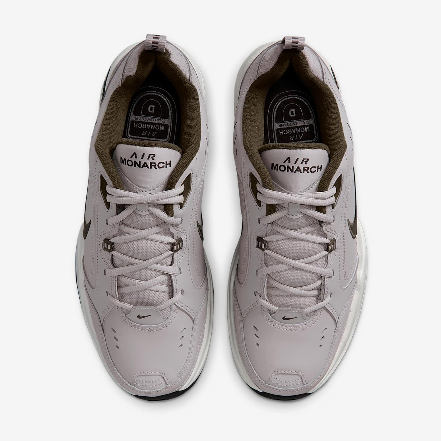 Мужские кроссовки для тренинга/тренировок Nike Air Monarch IV, черный/коричневый/темно-коричневый — фото 4