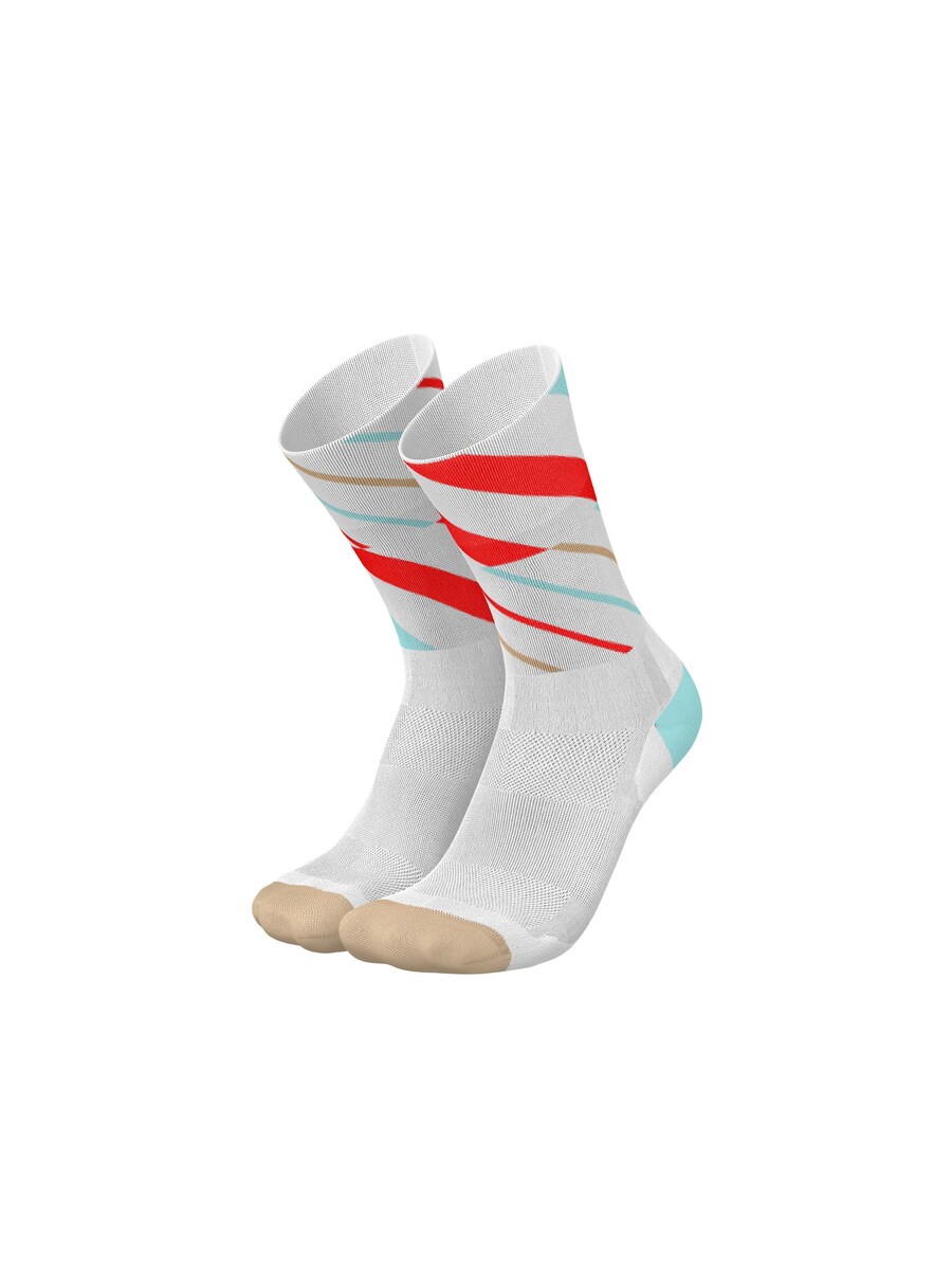 

Спортивные носки INCYLENCE ANGLES, цвет Neon red
